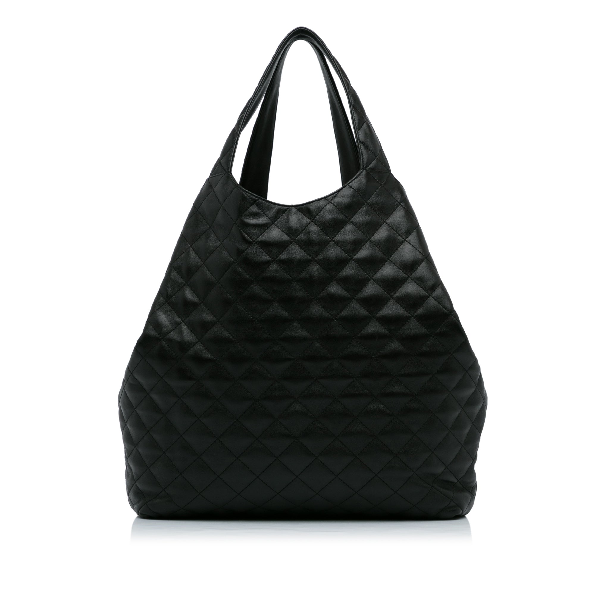 Shopping bag sales pelle nera